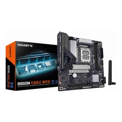 Gigabyte M/B B860M EAGLE WIFI6 1.0, Intel  B860, 2 x DDR5 up to 128 GB, 1x HDMI, 2 x PCI Express x16, 2 x M.2, 4 x SATA, 5x USB 3.2