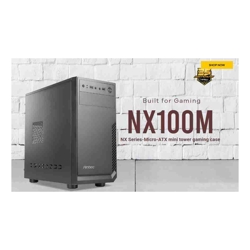 Antec NX100M mATX Business Office Case +  True 450w Continuos PSU. 1x 5.25" ODD, USB3.0 x 1,USB2.0 x 1. 1x 80mm Fan. 8PIN EPS, 2x PCIE. TAC 2.0.