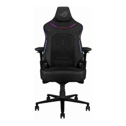 ASUS SL302 ROG Courser Gaming Chair - Black, Aura RGB, Dynamic Recline, 4D Armrests, Adjustable Lumbar Support, 90-155 Recline, Magnetic Headrest