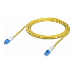 Ubiquiti OS2 Duplex LC UPC Fiber Patch Cable, Length 5M, Lightweight Fiber Patch Cable For Up To 100G Connections,