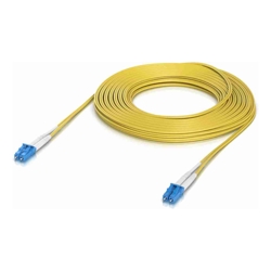 Ubiquiti OS2 Duplex LC UPC Fiber Patch Cable, Length 15M, Lightweight Fiber Patch Cable For Up To 100G Connections,