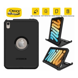 OtterBox Defender Apple iPad Mini (8.3") (A17 Pro) (7th Gen) / iPad Mini (8.3") (6th Gen) Case Black -No Retail Packaging-(77-87478),7 Years Warranty