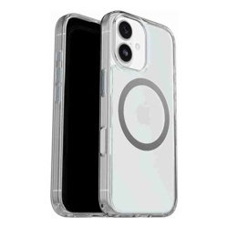 OtterBox Symmetry Clear MagSafe Apple iPhone 17 (6.3") Case Clear - (77-98781), DROP+ 3X Military Standard, Raised Edges, Hassle-Free,7 Years Warranty