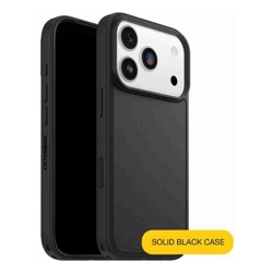 OtterBox Symmetry MagSafe Apple iPhone 17 Pro (6.3") Case Black - (77-99427), DROP+ 3X Military Standard, Raised Edges, Hassle-Free, 7 Years Warranty