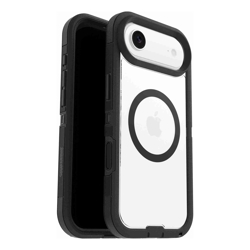 OtterBox Defender Pro XT MagSafe Apple iPhone Air (6.5") Dark Side (Clear / Black) - (77-98498), DROP+ 7X Military Standard, 7 Years Warranty