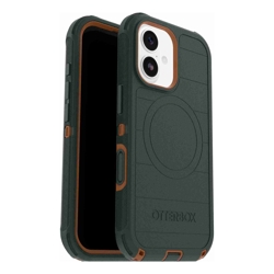 OtterBox Defender Pro MagSafe Apple iPhone 17 (6.3") Case Green Intrigue - (77-98362), DROP+ 7X Military Standard, Tri-Layer, 7 Years Warranty