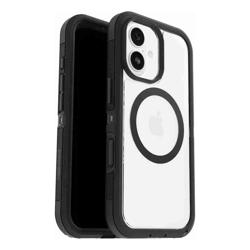 OtterBox Defender XT Pro MagSafe Apple iPhone 17 (6.3") Case Dark Side (Clear/Black) - (77-98480), DROP+ 7X Military Standard, 7 Years Warranty