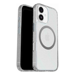 OtterBox Symmetry Clear MagSafe Apple iPhone 17 (6.3") Case Stardust 4.0 (Clear) - (77-98788),DROP+ 3X Military Standard,Raised Edges,7 Years Warranty