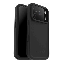 OtterBox Fre Magsafe Apple iPhone 17 Pro (6.3") Case Black - (77-99768), DROP+ 5X Military Standard, Camera Control, 7 Years Warranty
