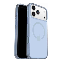 OtterBox Symmetry Clear MagSafe Apple iPhone 18 Pro Max /17 Pro Max (6.9") Case Blue Bliss (Clear) (77-98874),  7 Years Warranty
