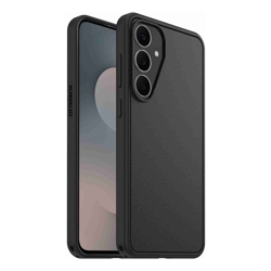 OtterBox Symmetry Samsung Galaxy S25 FE 5G (6.7") Case Black - (77-99258), DROP+ 3X Military Standard, Raised Edges, Ultra-Sleek, 7 Years Warranty