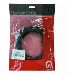Shintaro Cat6 24 AWG Patch Black 2m