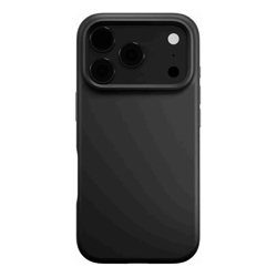 Cygnett MagSilk Apple iPhone 17 Pro Max  (6.9") Magnetic Silicone Case - Black (CY5559CPMAS), TPU Frame, Anti-Yellowing,UV Resistance,2 Years Warranty