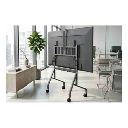 ATDEC MOBILE CART FOR LARGE DISPLAYS UP TO 115", 125KG, VESA UP TO 1100X600, 10YR WTY