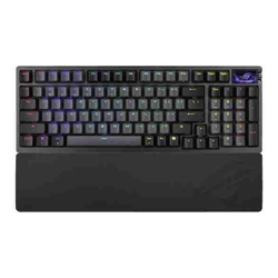 ASUS ROG AZOTH 96 HE LITE BLACK Gaming Keyboard, ROG HFX V2 magnetic switches, USB-C/2.4GHz/Bluetooth 5, RGB Aura Sync, 8000Hz, programmable keys