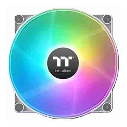 Thermaltake CL-F180-PL20SW-A, CT200 ARGB Sync Performance PWM Fan, Fan Size: 200mm, Single Fan, White, 2 Year Warranty