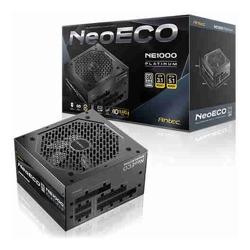 Antec NE1000P AU, 1000W, 80 PLUS Platinum, ATX 3.1, PCIe 5.1 (12V-2x6), Full Modular, Active PFC, 120mm FDB Fan, 10Y Warranty