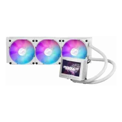 ASUS ROG RYUJIN III 360 ARGB EXTREME White, AIO Liquid CPU Cooler, 360mm(3x120mm), Socket:  Intel LGA 1851, 1700, 1200, 115x, AMD AM5,AM4, 6 Year Warranty