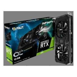PALIT RTX3060 INFINITY 2 OC 12GB GDDR6 192bit 3-DP HDMI -NE63060U19K9-PG190L