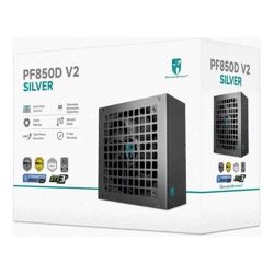 DeepCool PF850D V2 850W Gamer Storm 80+ Silver/Cybenetics Non-Modular ATX Power Supply, Taiwanese Capacitors, ATX12V V3.1