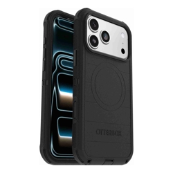 OtterBox Defender Pro MagSafe Apple New iPhone 2026 / iPhone 17 Pro Max (6.9") Case Black-(77-000958), Camera Control, 7 Years Warranty