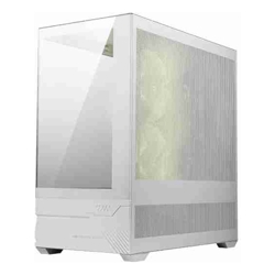 SI MAG PANO M110R - White, Mini Tower, 270 Panoramic Glass, Micro-ATX/Mini-ITX, 3x ARGB Fans, 360mm Radiator, 410mm GPU, USB-C, 5 Expansion Slots.