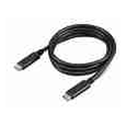 Lenovo  4X90U90619, USB-C Cable 1m, Black, 1 Year Warranty