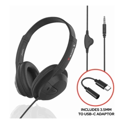 Verbatim PureSound Headphones with Volume Control