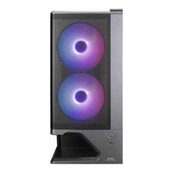 ATX Mid Tower Modular Mesh with Pogo Pin 2x160mm ARGB Front 1x120mm ARGB Rear Floating Base Design for Max Airflow 39cm VGA Front 20Gbs USBC GPU Support