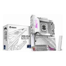 Gigabyte Z890 AORUS ELITE X ICE MB Intel LGA 1851 ATX Motherboard, 4x DDR5 ~256GB, 3x PCI-E x16, 4x M.2, 4x SATA,  5x USB 3.2, 1x USB-C, 4x USB 2.0