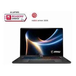 MSI Stealth 16'' QHD Intel Core Ultra 9 processor 386H DDR5 16GB*2 1TB SSD Windows 11 Pro RTX 5080, GDDR7 16GB 2 Y Warranty