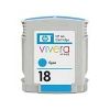 HP C4937A No.18 Cyan Ink Cartridge (0.86K) - GENUINE