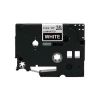 Brother XTZ-315 White Printing on Black Tape, 9mm 8m in Length (Laminated)
