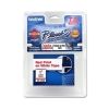 Brother TZE-252 24mm Red on White TZ Tape - GENUINE