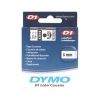 Dymo SD43610 43610 D1 Label Cassette 6mm x 7m - Black/Clear