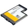 StarTech 2-Port Flush Mount ExpressCard 54mm SuperSpeed USB 3.0 Card Adapter with UASP Support