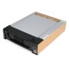 StarTech Black Aluminum 5.25 inch Rugged SATA Hard Drive Mobile Rack Drawer