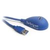 StarTech 5ft Desktop SuperSpeed USB 3.0 Extension Cable - A to A M/F