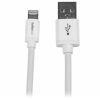 StarTech 1m (3ft) White Apple 8-Pin Lightning Connector to USB Cable for iPhone/iPod/iPad