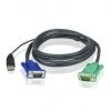 Aten 1.2m USB KVM Cable to Suit CS8xU, CS174x, CS13xx, CS17xxA, CS17xxi CL5xxx, CL58xx