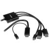 StarTech HDMI, DisplayPort or Mini DisplayPort to HDMI Converter Cable - 2m (6ft)