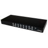 StarTech 16-Port 1U Rackmount USB KVM Switch Kit with OSD and Cables