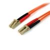 StarTech 2m Multimode 50/125 Duplex Fiber Patch Cable LC - LC