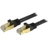 StarTech Cat6a Patch Cable - Shielded (STP) - 1ft - Black