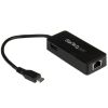 StarTech USB-C to Gigabit Network Adapter with Extra USB 3.0 Port