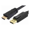 Bluepeak Comsol DP-HDMI-MM-03 3m Display Port Male to HDMI Male Cable 