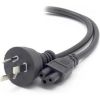 ALOGIC 1m Aus 3 Pin Mains Plug to IEC C5 - Male to Female - MOQ:15