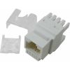 4C Cat5e RJ45 Keystone Jack - Universal Termination (110/KATT): 180 Deg. - 10 Pack