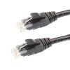 0.25m Cat5e RJ45 - RJ45 Network Cable - Black