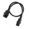 IEC C13 to C14 Extension Cord - 0.5m M-F